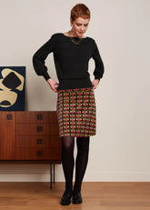 KING LOUIE BORDER SKIRT SUNDAY